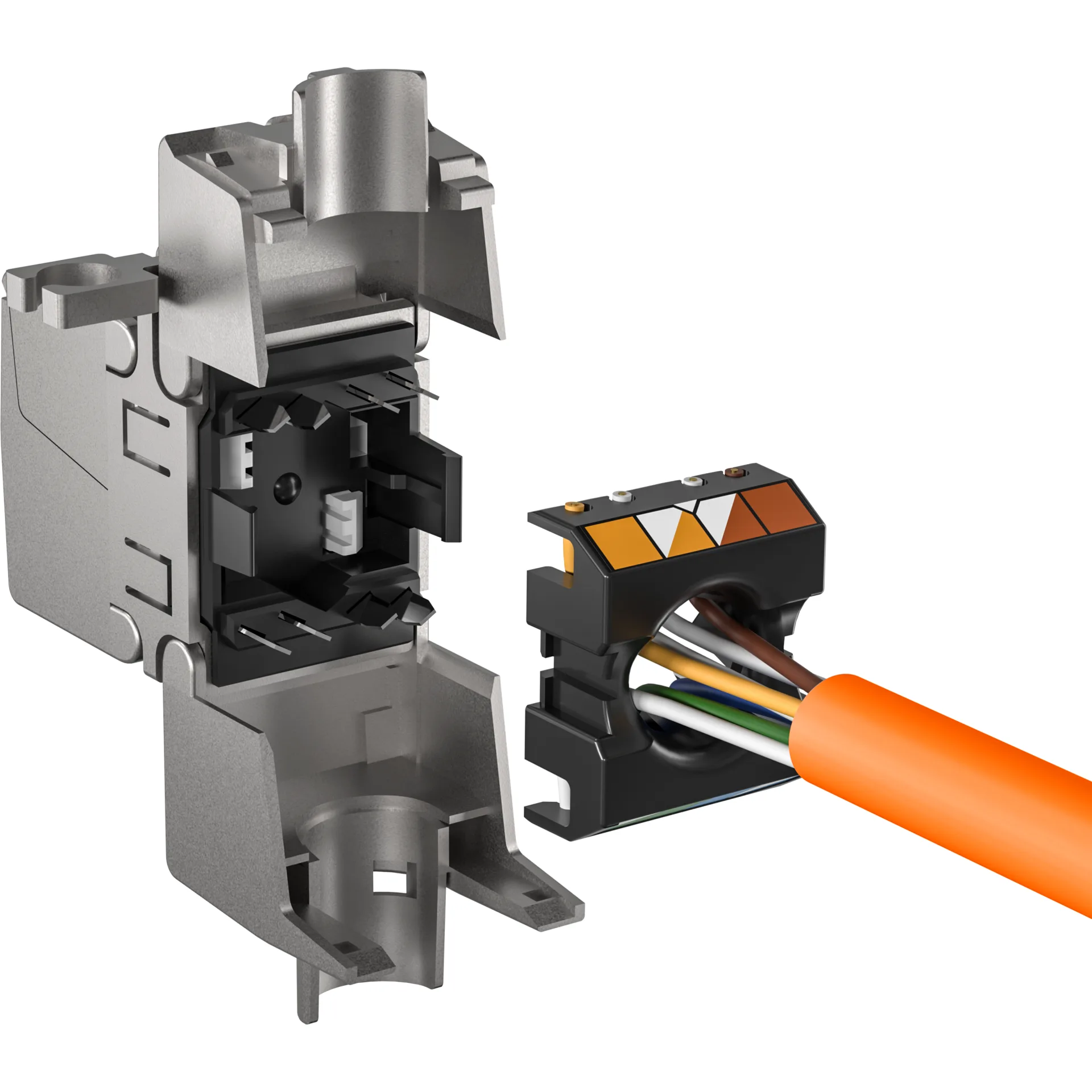 Kabelverbinder Cat.6A / Class EA 10Gbit/s – Ansicht 4