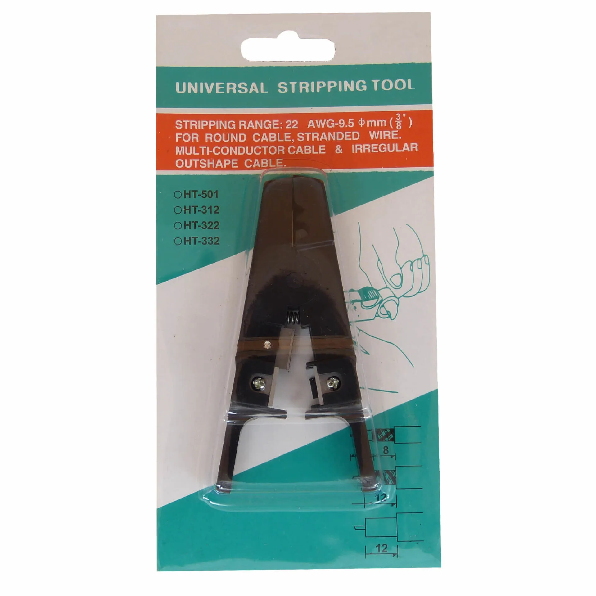 Abmantelwerkzeug für Twisted Pair Kabel – Ansicht 4