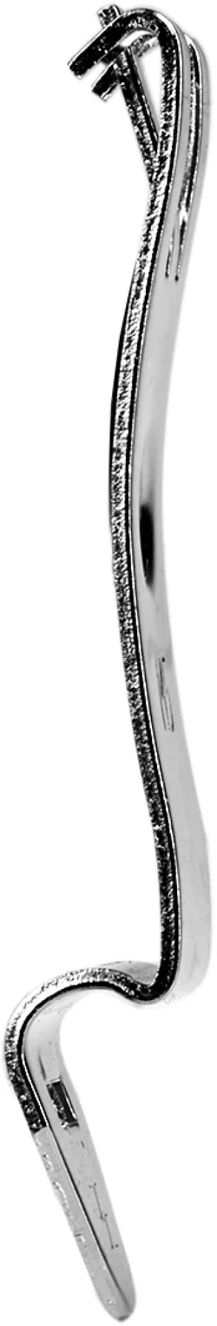 Hutschienenhalter, Stahl blank FM 5 / TS35 – Ansicht 2