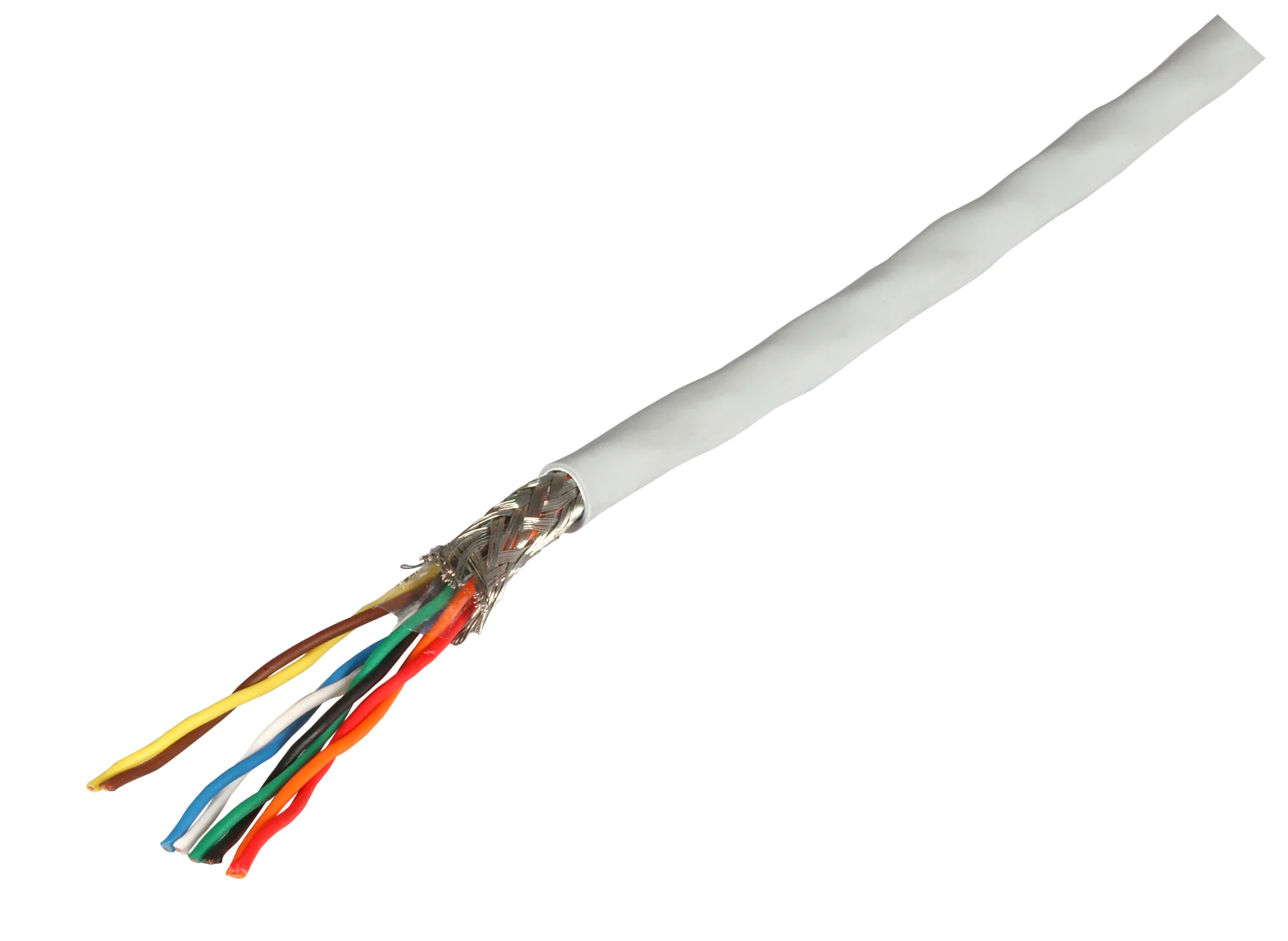 Patchkabel Cat.5e SUTP 4x2x0,16, blau RAL5015, 100 Meter