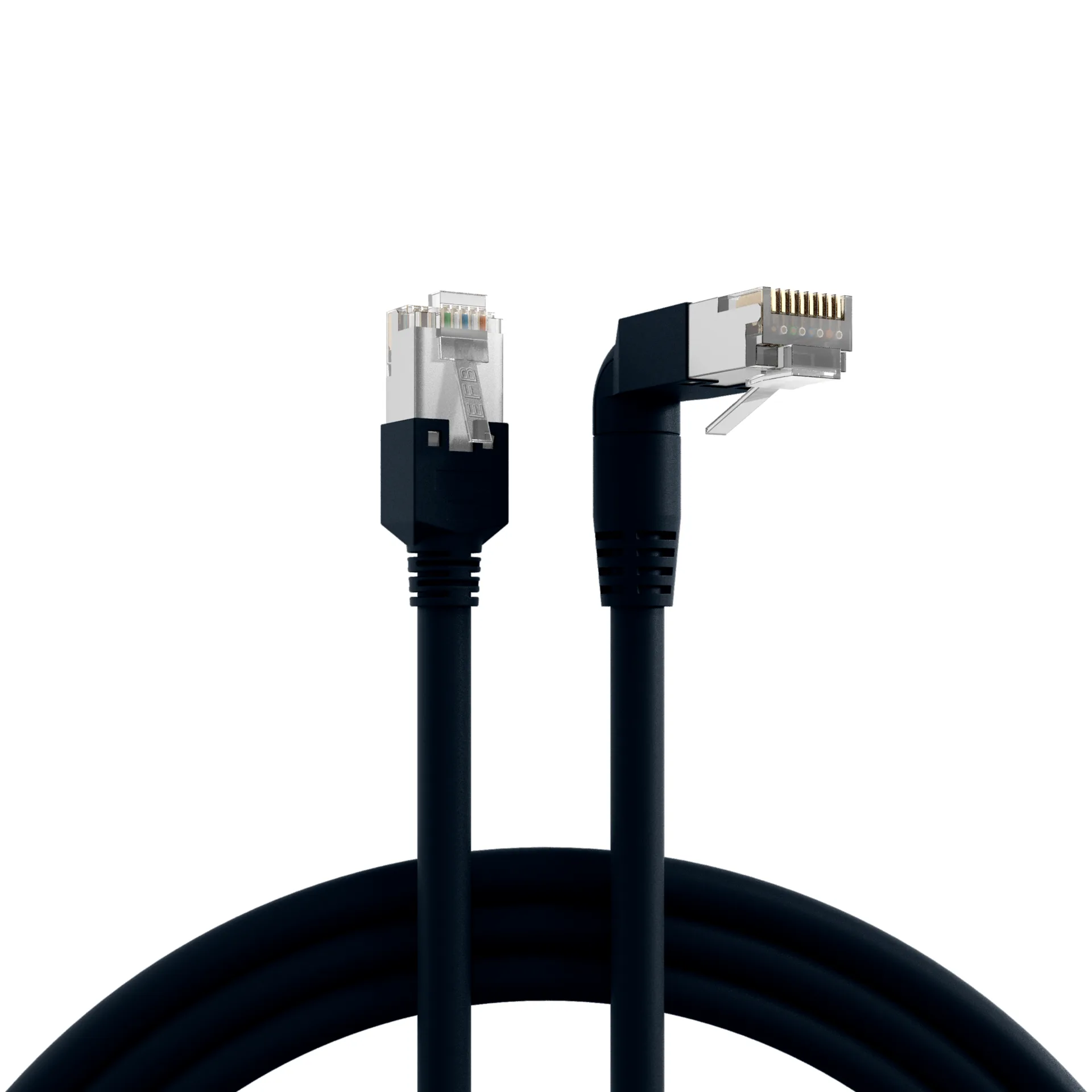 RJ45 Patchkabel Cat.5e S/UTP PVC TM11 1x90°