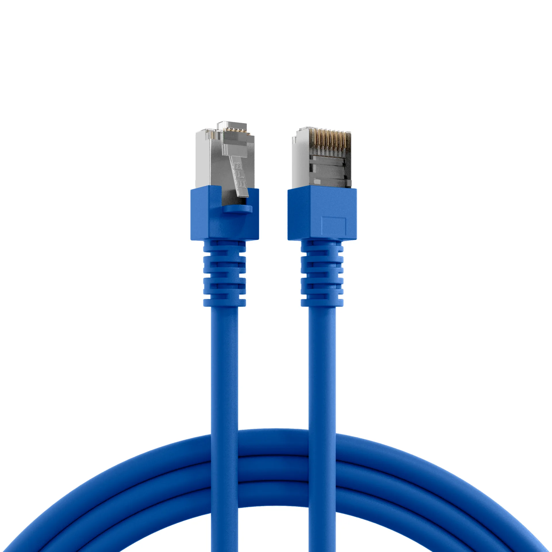 RJ45 Patchkabel Cat.5e SF/UTP PVC CCA blau 5m