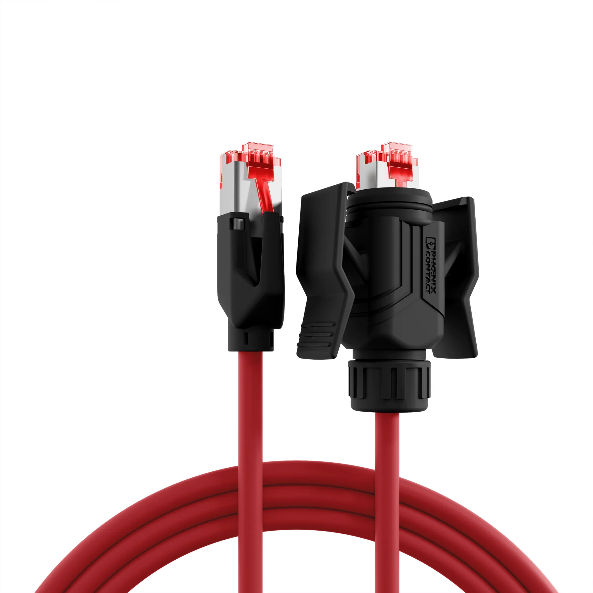 RJ45 Patchkabel Cat. 6A S/FTP PUR TM21 1xIP67 für 53730.1V2 5m – Ansicht 2