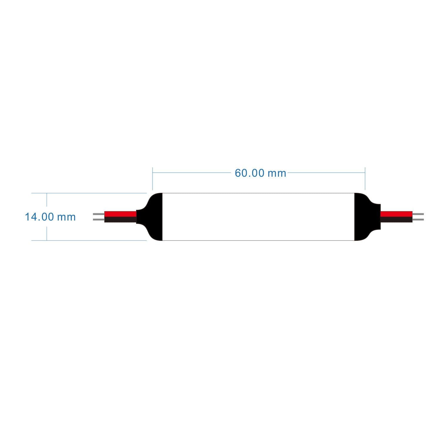 Sys-Pro weißdynamischer Funk Mesh PWM-Dimmer Mini, 2 Kanal, 12-24V DC 2x1.5A