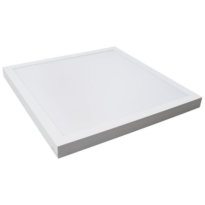 DOTLUX LED-Aufbauleuchte PANELbig-ugr 625x625mm max. 34W COLORselect POWERselect mit 4poligem Stecker für HCL inkl. Netzteil