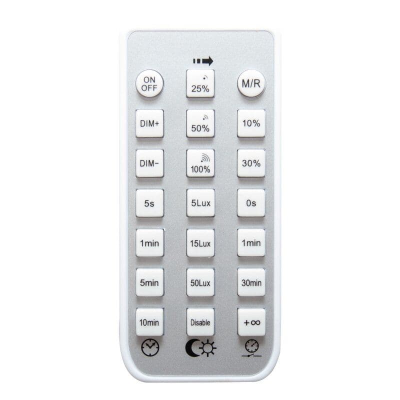Fernbedienung für DOTLUX LED-Feuchtraumleuchte MISTRALsensor IP66 1540mm 39W 4000K gefrostet mit Radarsensor (2822-840120/2822-940120)