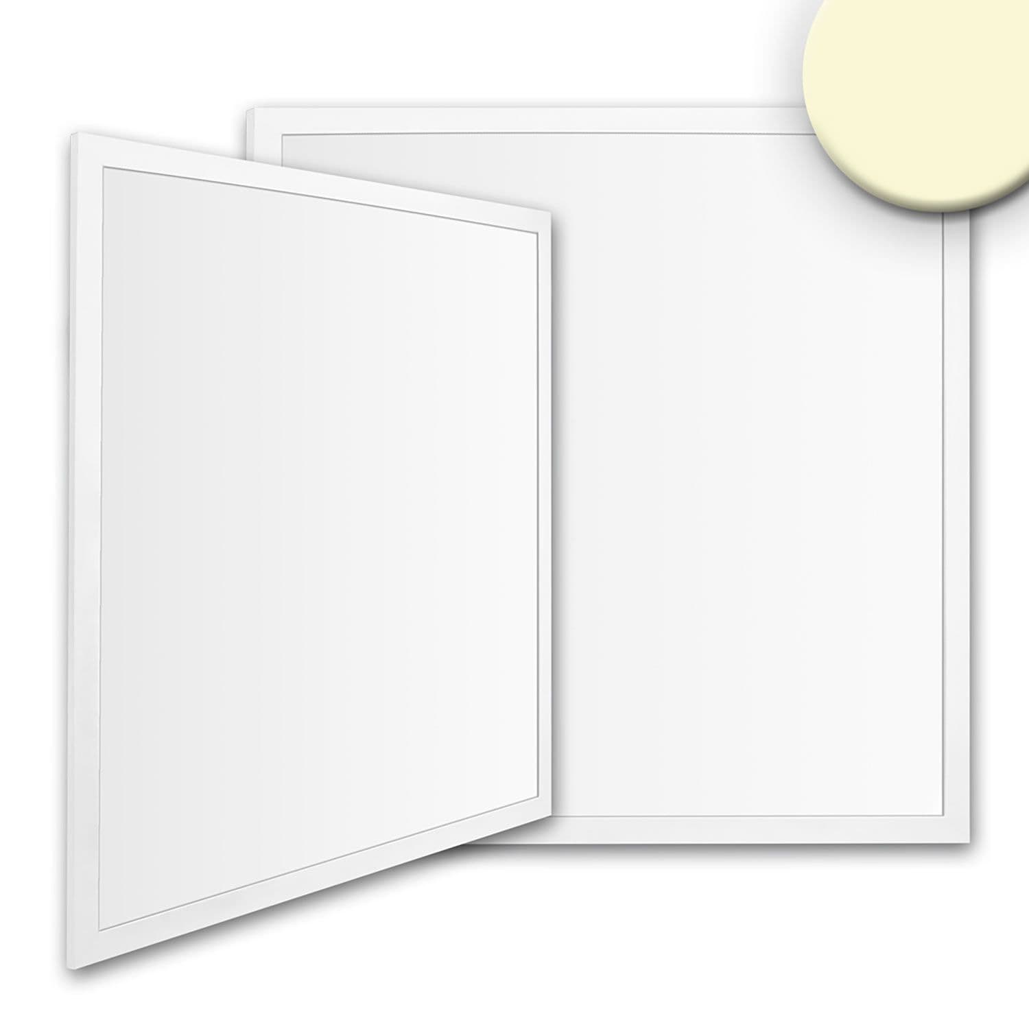 LED Panel Business Line 600 UGR<19 2H/2H, 36W, Rahmen weiß RAL 9016, warmweiß, 1-10V dimmbar