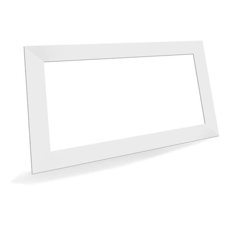 DOTLUX Montageadapter für Einbaustrahler FLEXA. Einbauöffnung wird auf 270*180 mm erweitert.