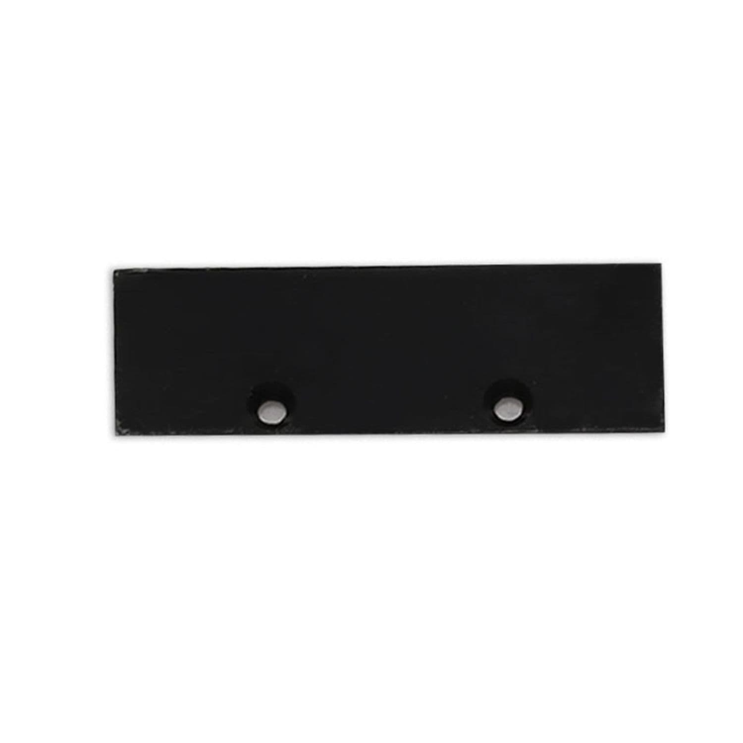 Endkappe Alu EC126 für Curtain10 ONE, 2 Stück, schwarz