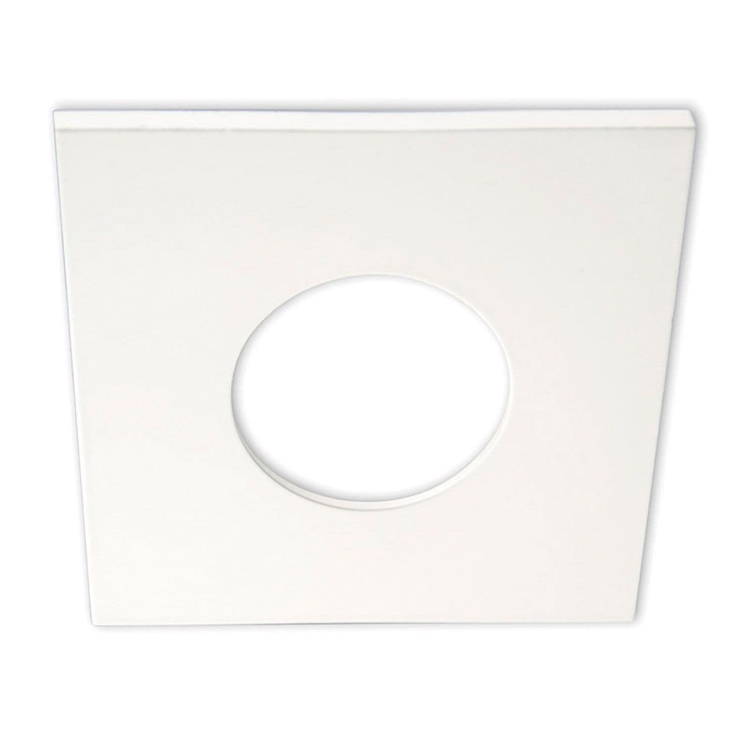 Cover Aluminium eckig weiß matt für Sys-68