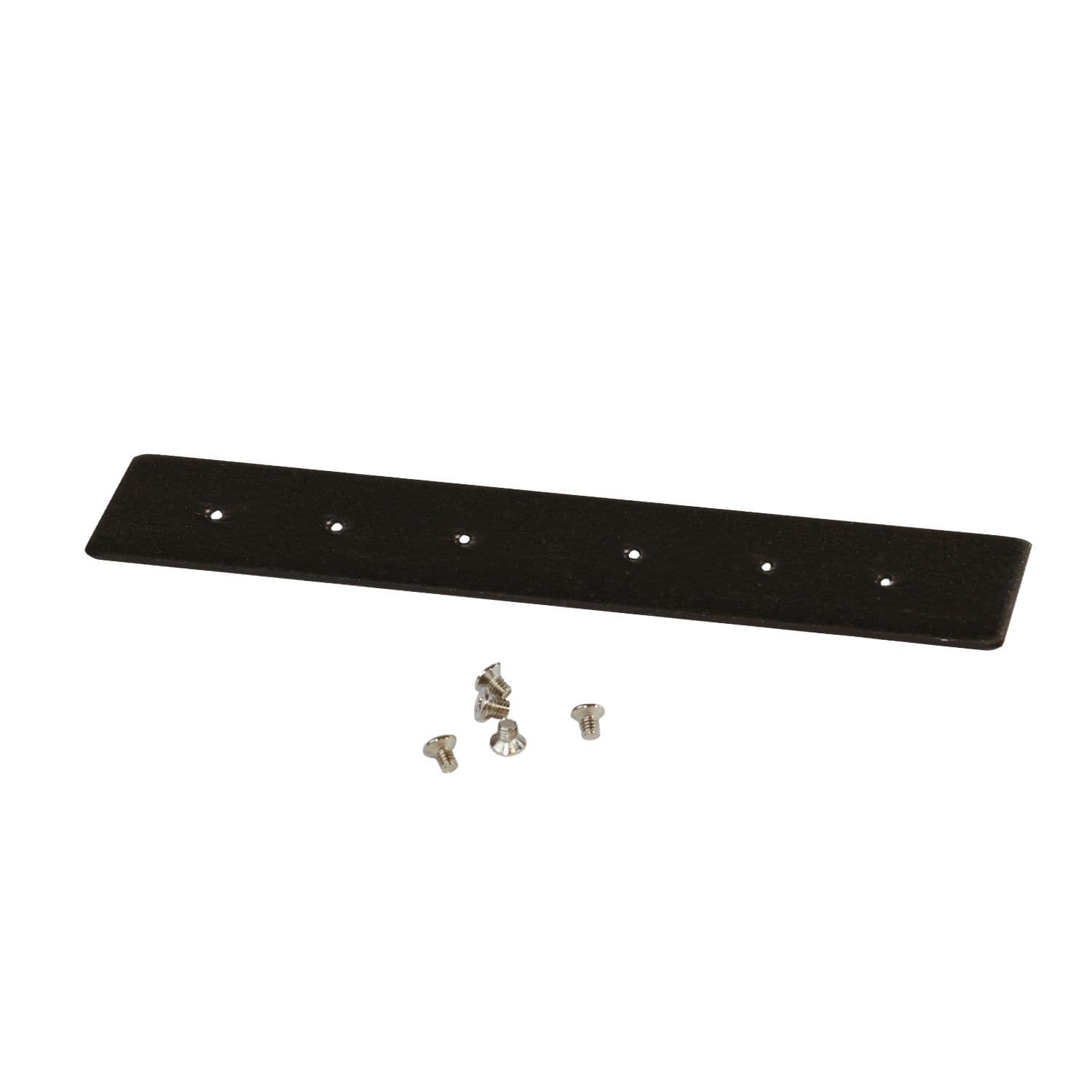 Track48 Verbindungsplatte 160mm für Ein- und Aufbauschienen, schwarz, 1 Stück