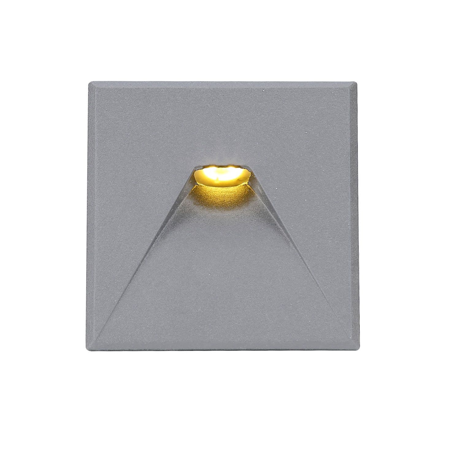 Cover Aluminium eckig 2 silbergrau für Sys-Wall68