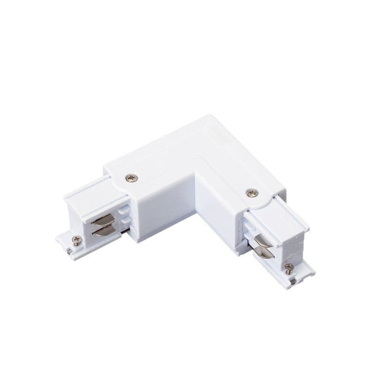 DOTLUX 3 Phasen-Eckverbinder 90°, links, weiss