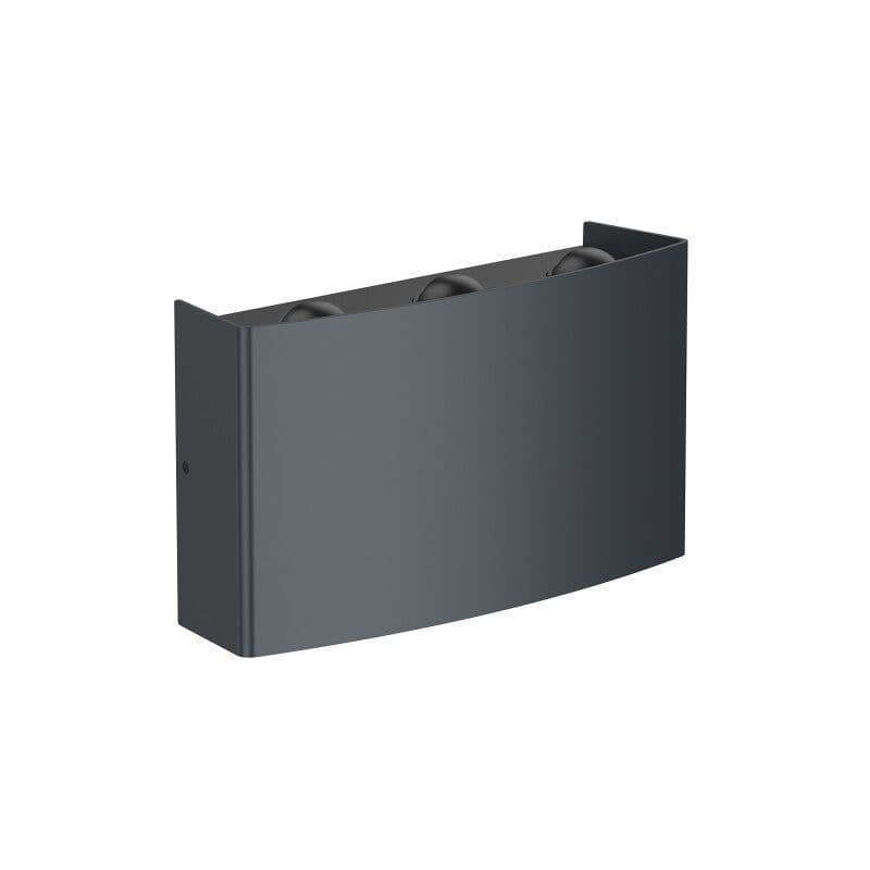 DOTLUX LED-Wandleuchte SIXFOLD 6W 3000K schwarz