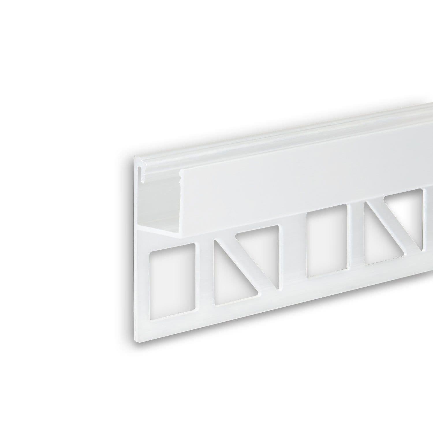 LED Fliesenprofil UP10, weiß RAL 9003 200cm
