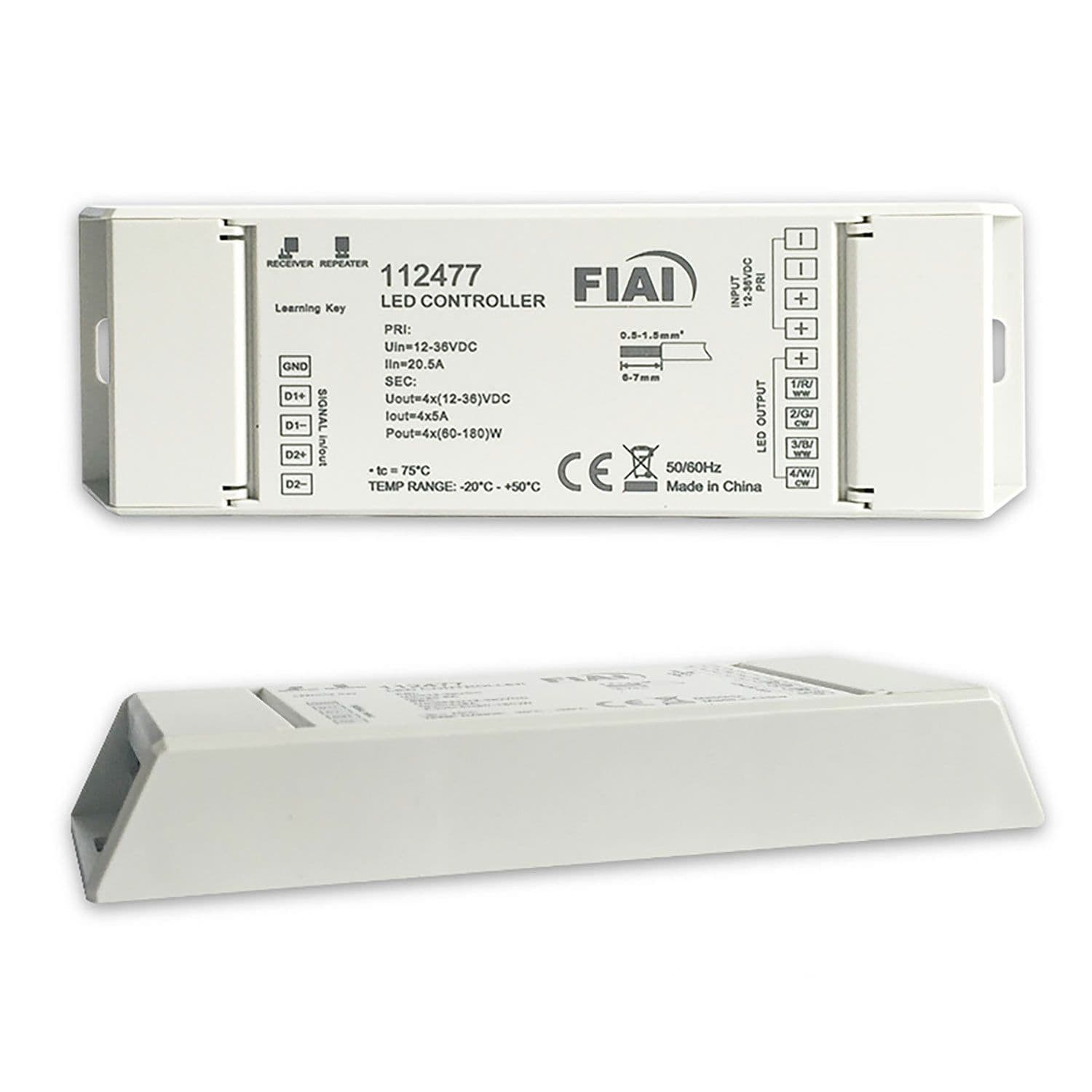 Sys-One Funk PWM-Dimmer, 4 Kanal, 12-36V 4x5A