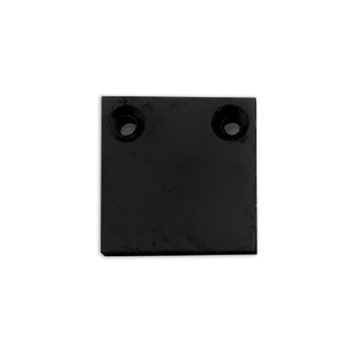 Endkappe Alu EC132 für Curtain10 ONE FLAT, 2 Stück, weiß