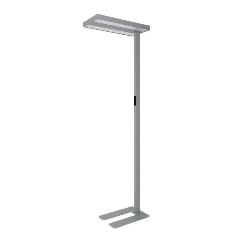 DOTLUX LED-Stehleuchte ASSISTsensor 60W 8750lm 4000K silber 5500lm up / 3250lm down