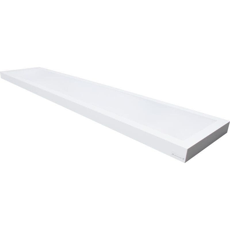 DOTLUX LED-Aufbauleuchte PANELbig-ugr 325x1525mm max. 40W COLORselect POWERselect mit 4poligem Stecker für HCL inkl. Netzteil