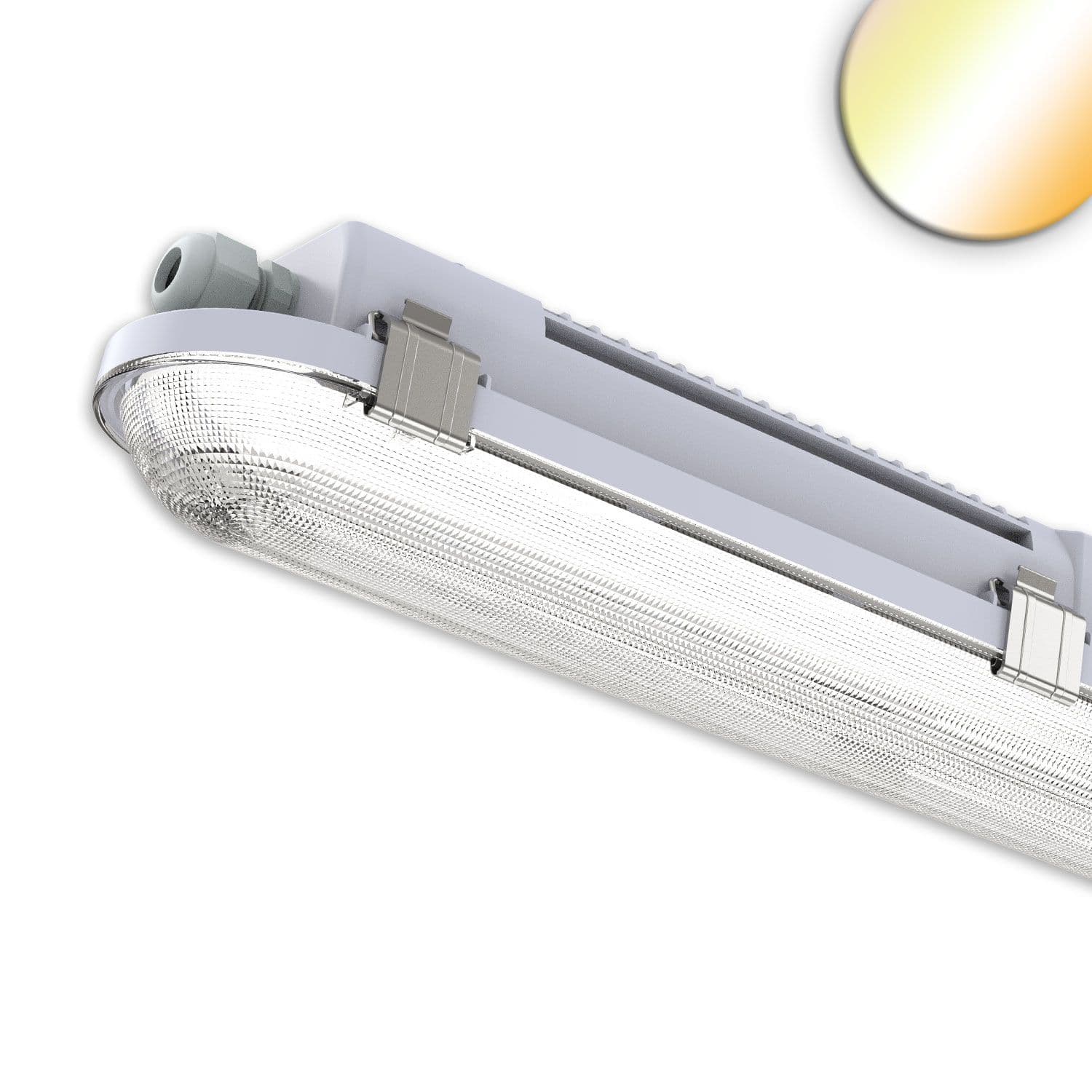LED Wannenleuchte, 120cm, IP65, 25-40W, 160lm/W, 3000|3500|4000K, CRI80