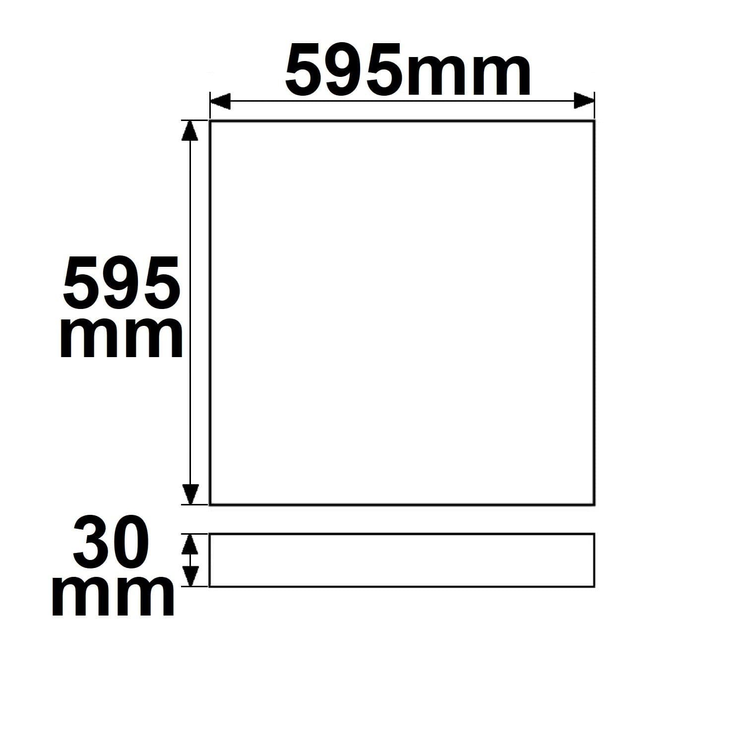 LED Panel Backlight Line 600 UGR<19 8H/8H, CRI90, 36W, neutralweiß