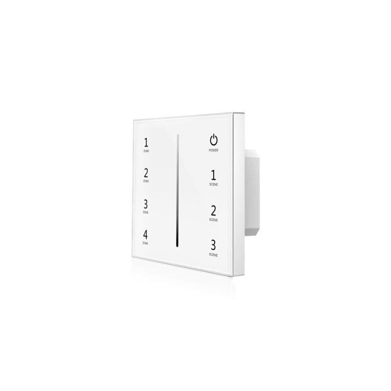 DOTLUX 4ZonenTouchpanel für einfarbige Empfänger DMX/Fusion-Technologie