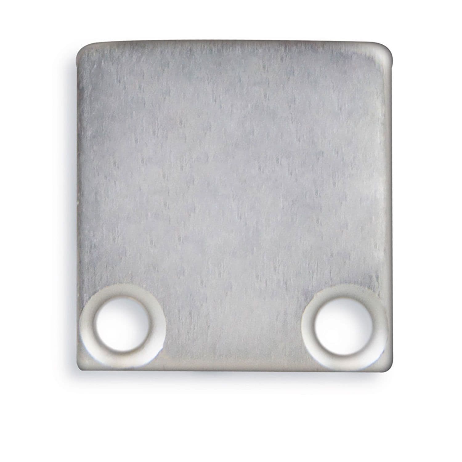 Endkappe EC3 Aluminium für Profil SURF12 FLAT in Verbindung mit TUNNEL, 2 STK, inkl. Schrauben