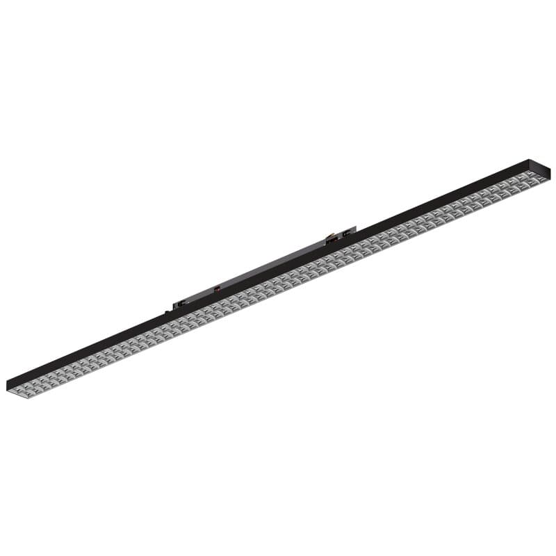 DOTLUX LED-Leuchteneinsatz LINEAtrack-ugr<19 1500mm 42-60W 3000K schwarz 80°