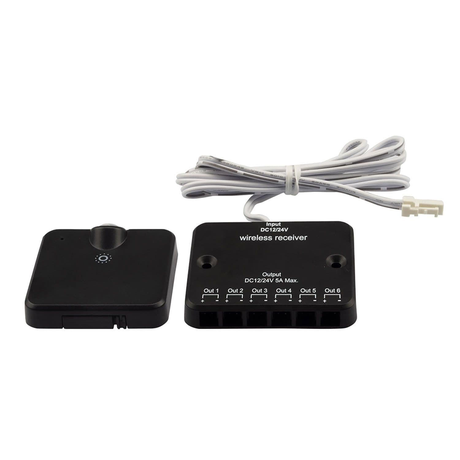 MiniAMP LED Touch/Funk PWM-Dimmer mit PIR Sensor, 1 Kanal, 12-24V DC 5A, inkl. Funktaster