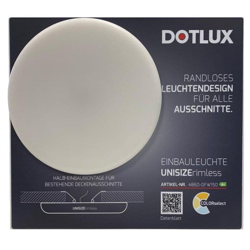 DOTLUX L-Aufsteller UNISIZErimless