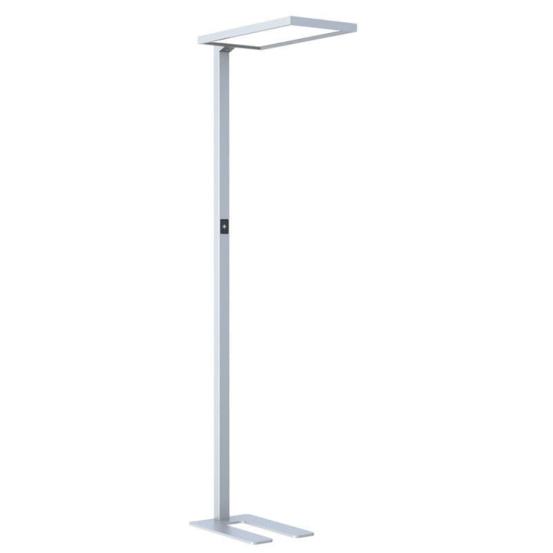 DOTLUX LED-Stehleuchte ROOFbutler 80W 4000K dimmbar silber