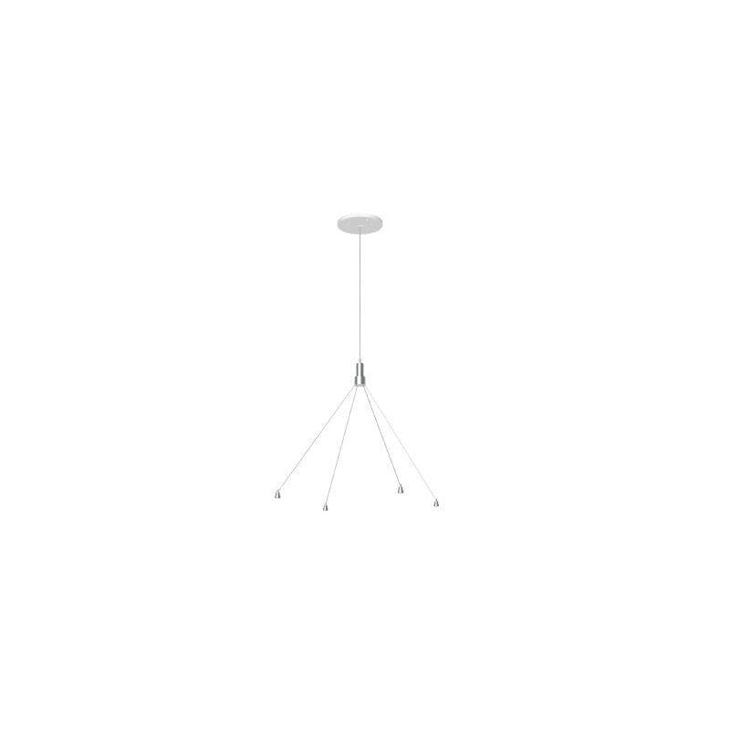 DOTLUX Pendelset Seil mit Deckenbaldachin 1,5m für Ø600 LED-Leuchte GALAXO