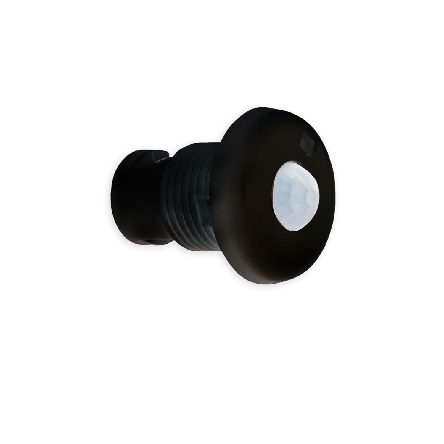 DALI-2 Mini-PIR-Einbau-Bewegungs-/Lichtsensor, Detektion H:2.5m, benötigt DALI-Bus Spannung schwarz