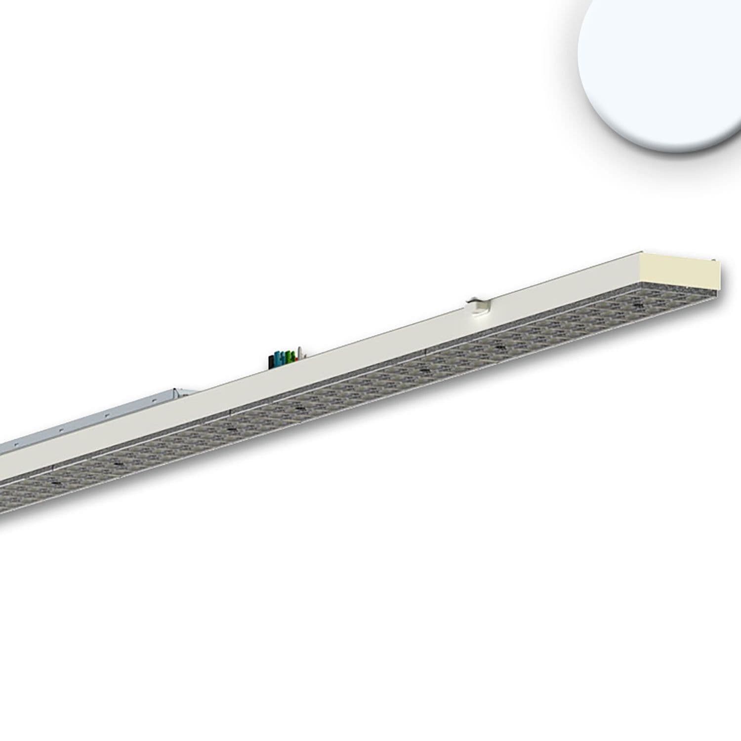 FastFix LED Linearsystem S Modul 1,5m 25-75W, 5000K, 180lm/W, 25° links, DALI dimmbar
