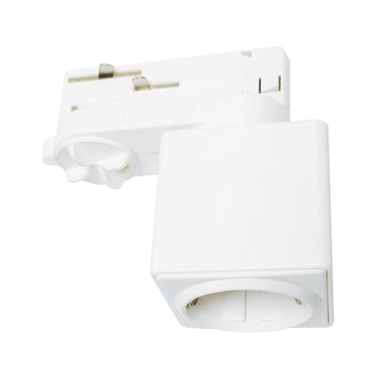 DOTLUX Steckdoseneinheit für Schutzkontaktstecker 3Phasen für LINEAselect und TRACK-Schienen
