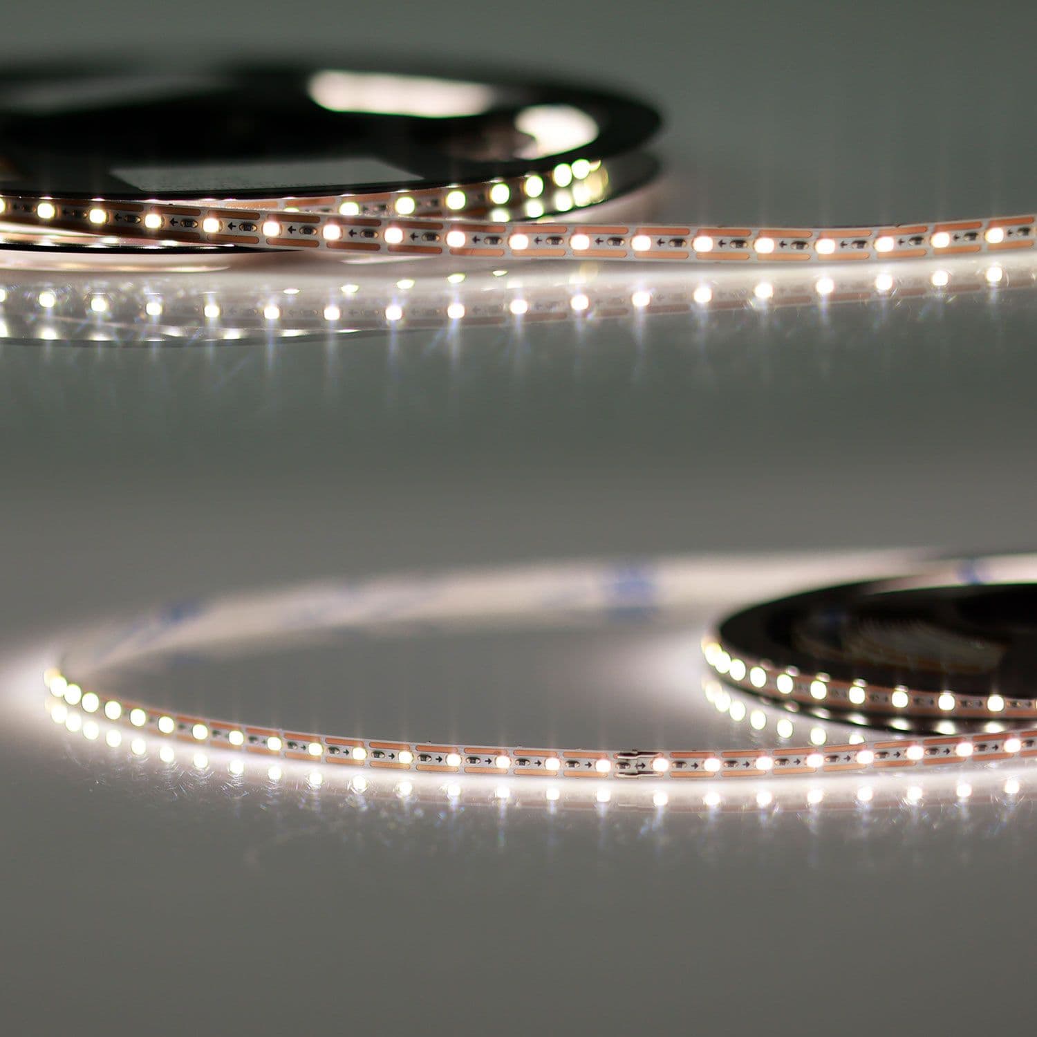 LED CRI940 MiniAMP Flexband, 12V DC, 7W, IP20, 4000K, 500cm, Kabel beids. + maleAMP, 120 LED/m