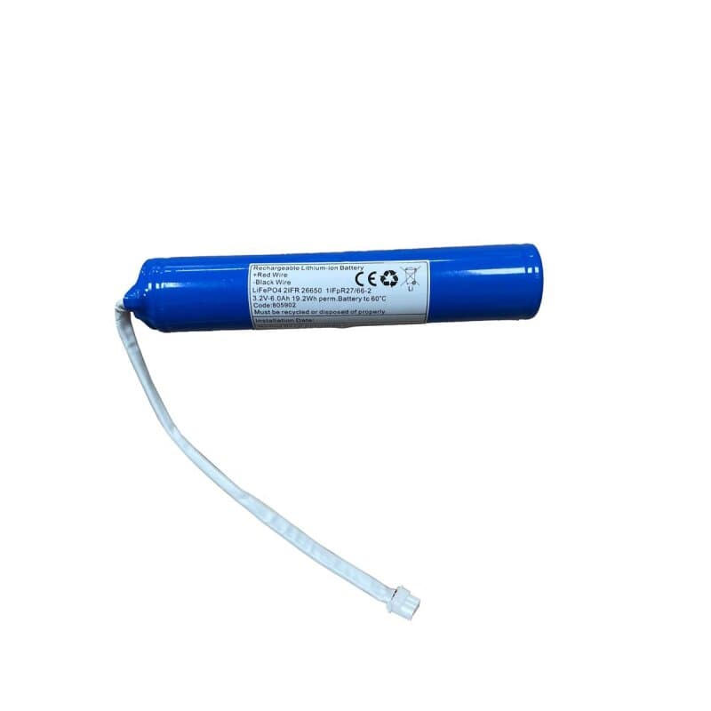 DOTLUX Ersatzakku für NOTSTROM AKKU-KIT (Art.Nr.5556, 4343-2) 18650 LifePO4 6,4 V 3000mAh