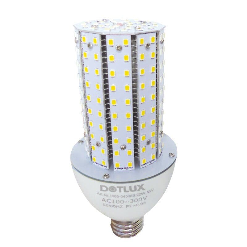 DOTLUX LED-Strassenlampe RETROFITnano E27 18W 3000K