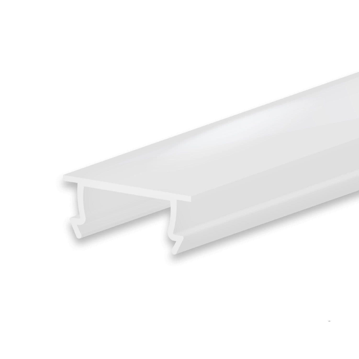 Abdeckung COVER43 opal/satiniert 200cm für Profil SURF10