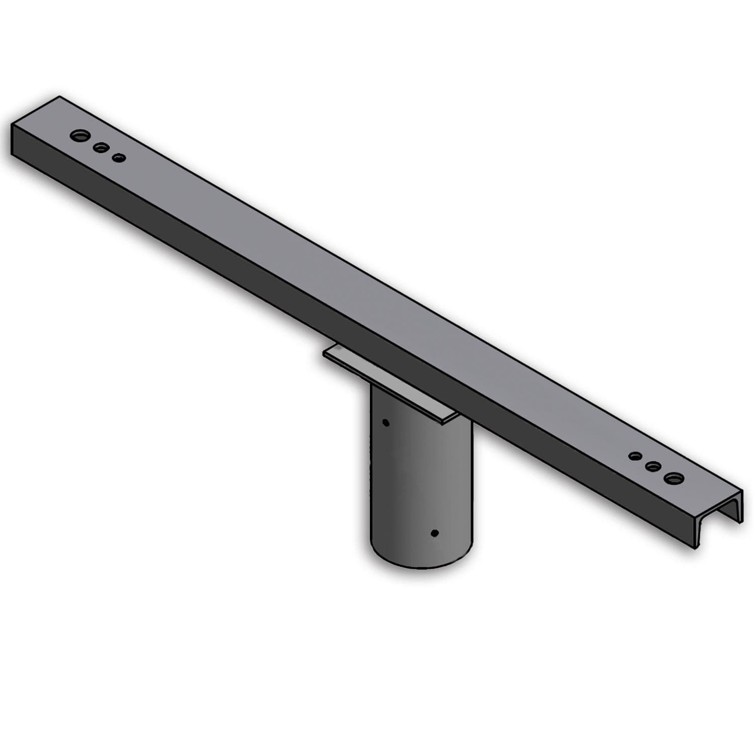 Traverse mit Zopfmaß 89/108mm für 2 Fluter