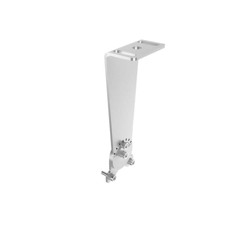schwenkbare Halterung für DOTLUX LED-Hallentiefstrahler LIGHTBEAM, ballwurfsicher Set 2 Stück