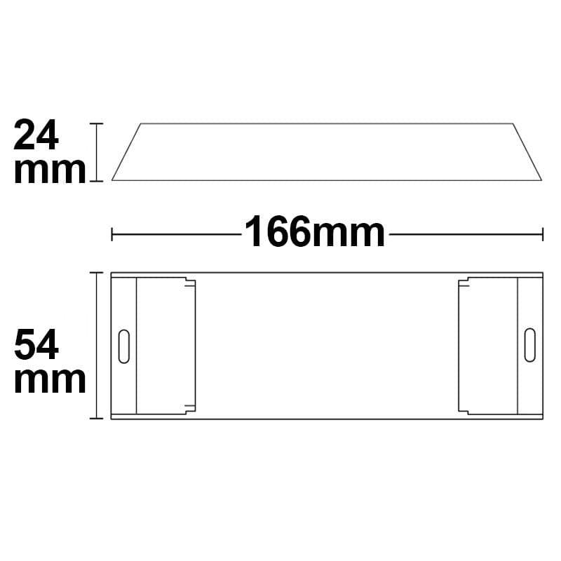 Sys-One Funk PWM-Dimmer, 4 Kanal, 12-36V 4x5A