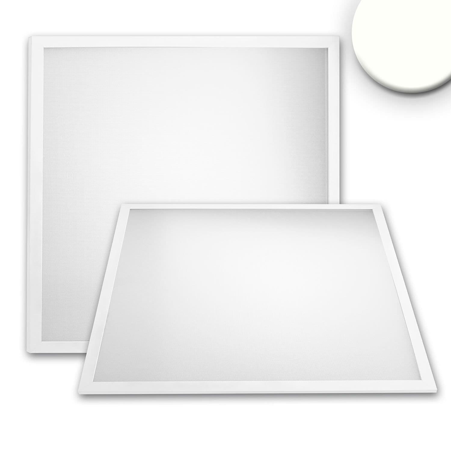 LED Panel Professional Line 600 UGR<19 4H/8H, 36W, Rahmen weiß RAL 9016, neutralweiß, 1-10V dimmbar