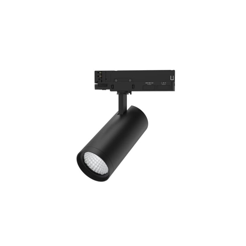 DOTLUX LED-Tracklight SLIMtrack TRUECOLOR max.30W POWERselect & COLORselect schwarz