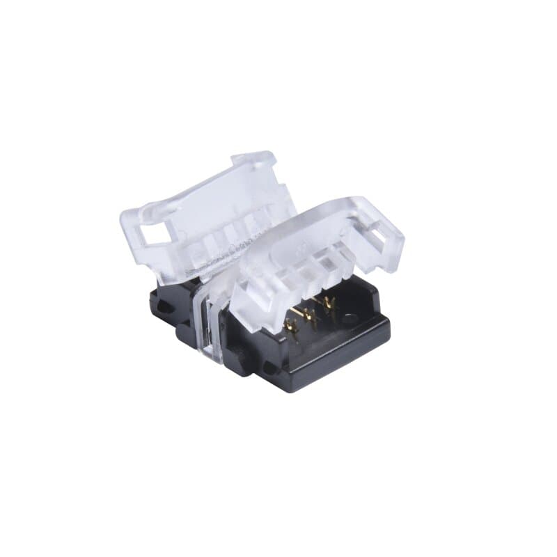 DOTLUX Klemmverbinder Streifen zu Streifen 4-polig für LED-Streifen 10mm RGB IP20 Set 5 Stück