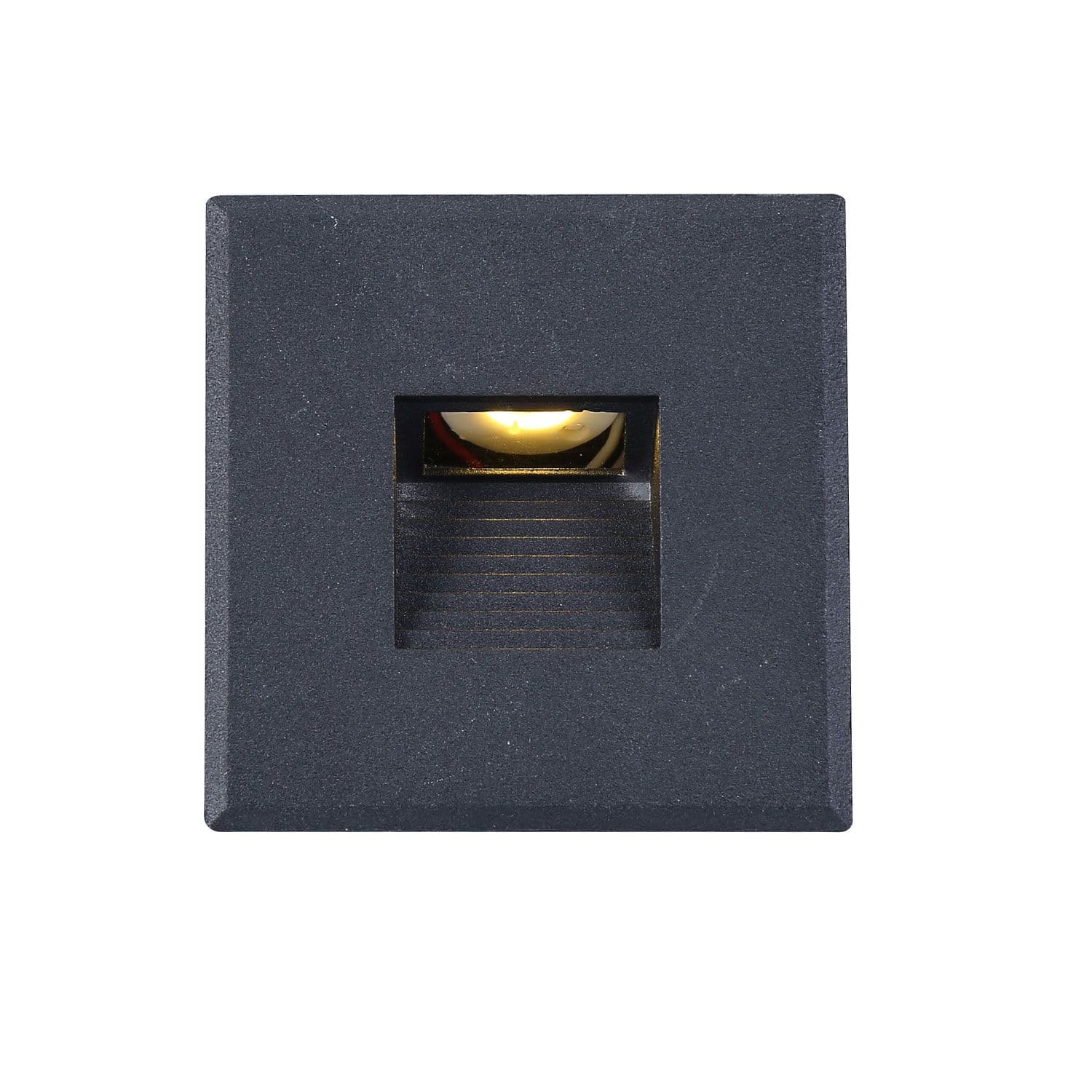 Cover Aluminium eckig 3 schwarz für Sys-Wall68
