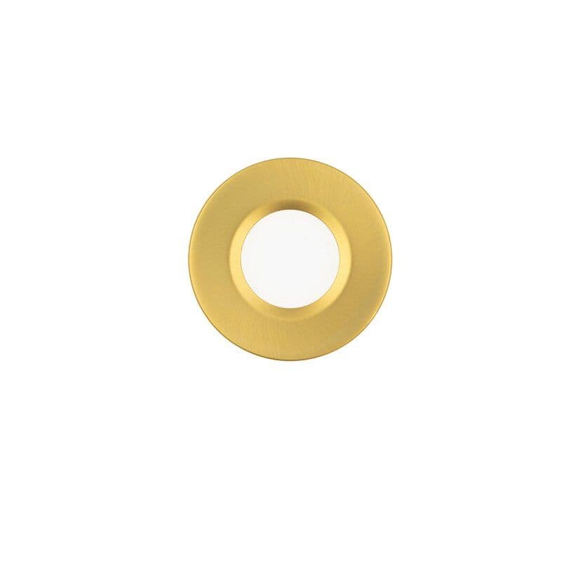DOTLUX Zierring für MULTISCREW rund gold gebürstet