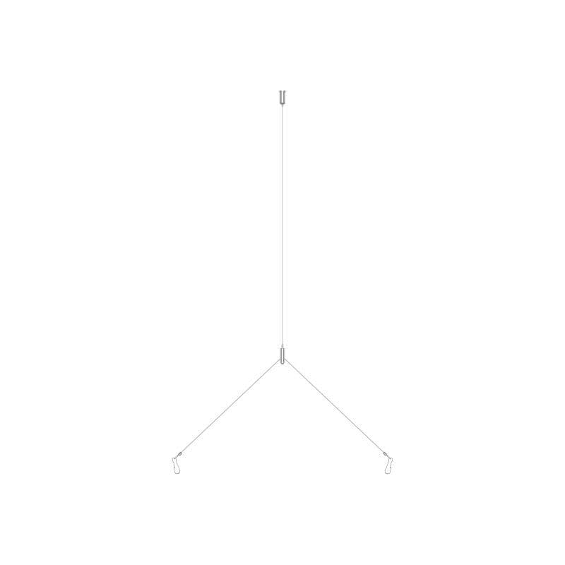 DOTLUX Abhängeset für Panels RIMLESS