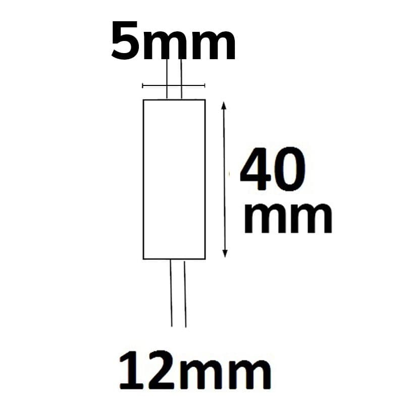 LED Strip Mini Kabel PWM-Dimmer, 1 Kanal, 12-24V DC 3A