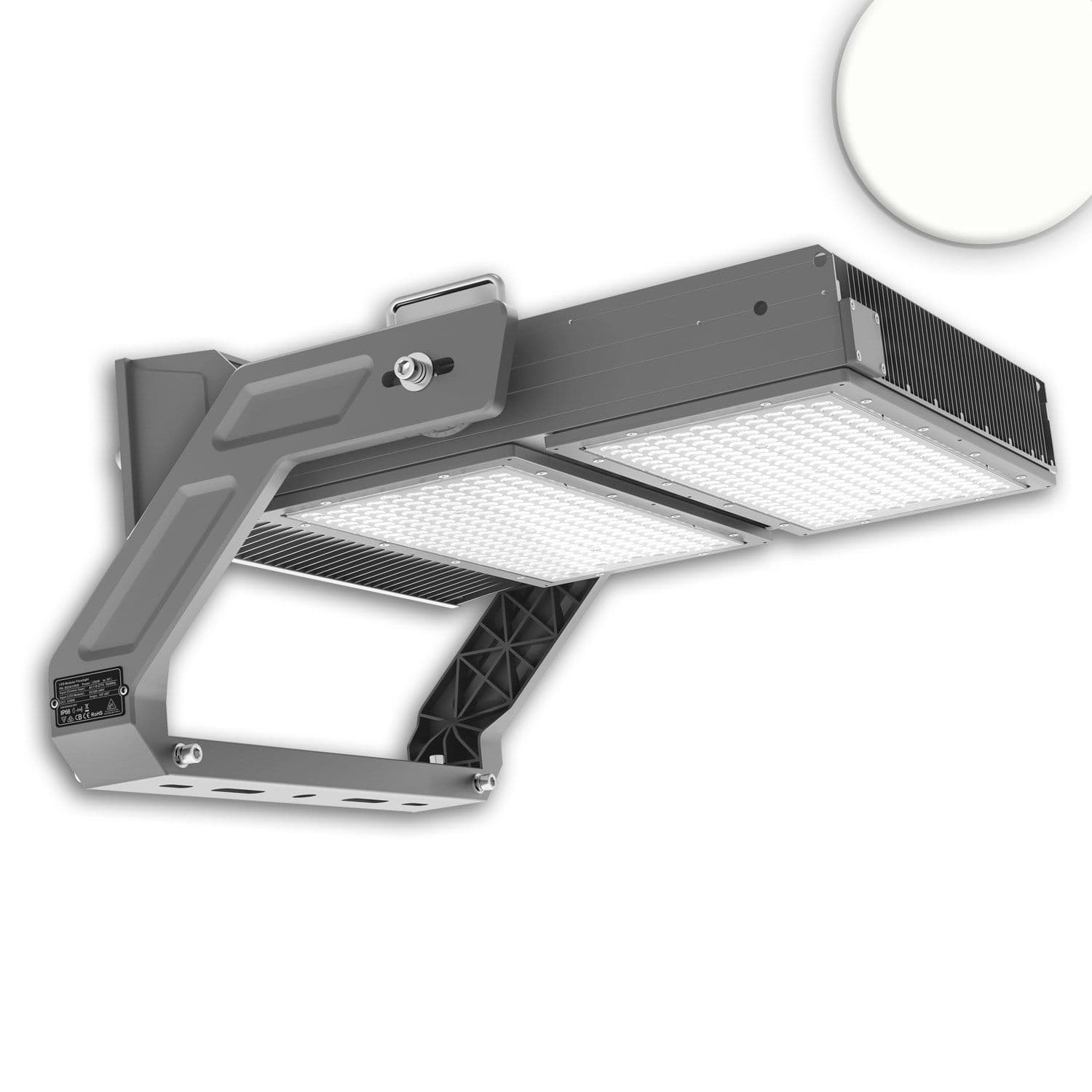 LED Flutlichtanlage LW 1.000W, 130x25°, 2 Module (Lichtpunkte), DALI dimmbar, neutralweiß, IP66
